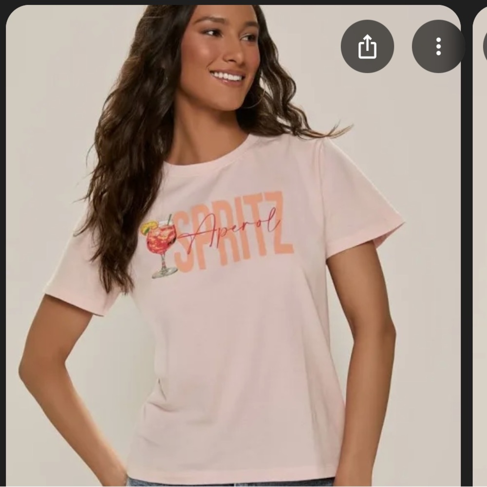 Spritz Aperol Tee - Light Pink